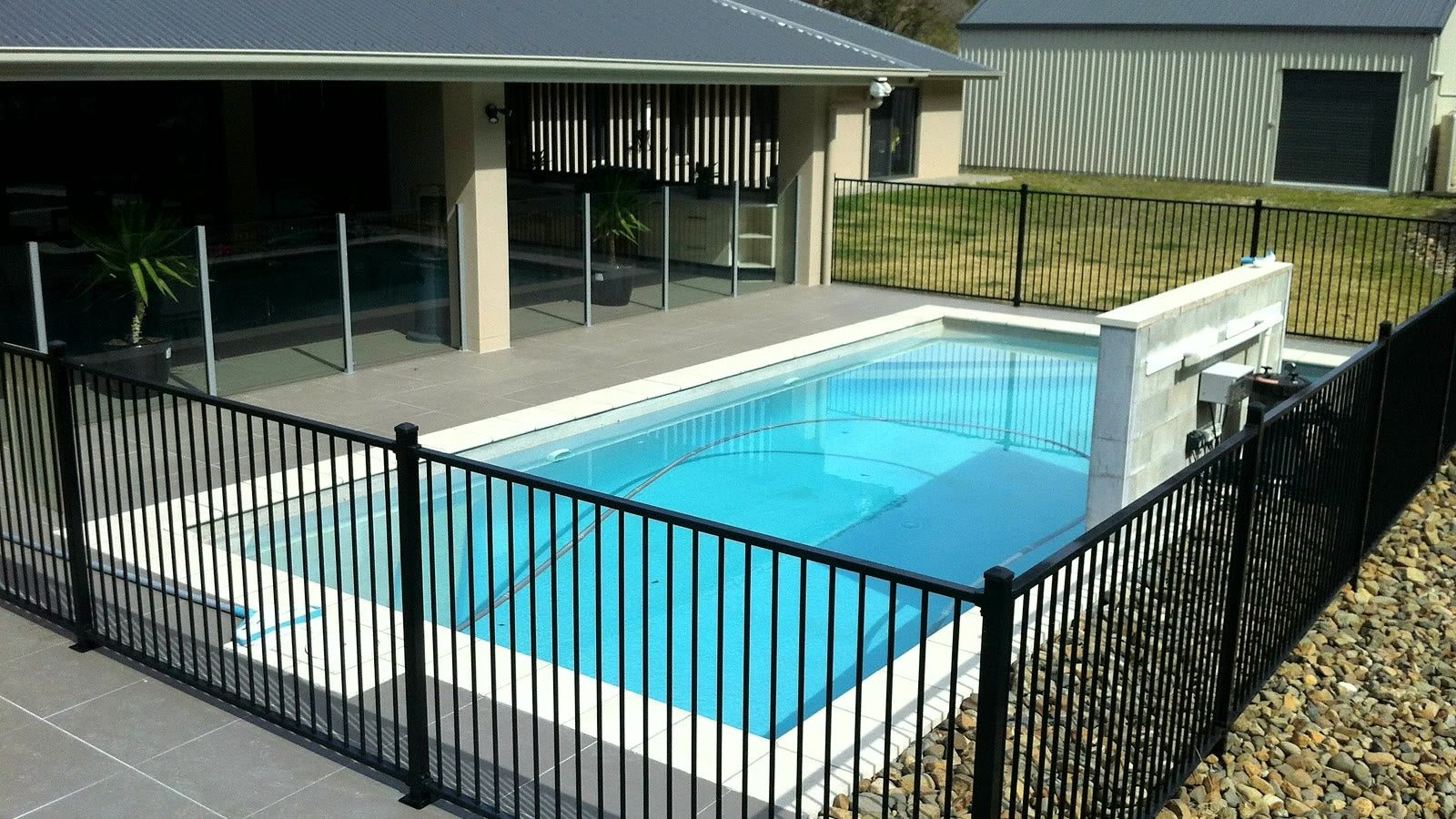 Flat Top Pool Fencing — Perth Pool Fencing